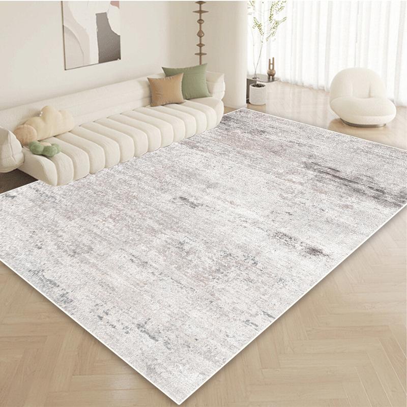 Modern Minimalism Light Colored Carpet Living Room Sofa Area Coffee Tables Non-slip Lint-free Rugs Decoration Bedroom Floor Mat