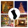Velvet Christmas Stocking Holiday Decorations Velvet Bow Stockings For Christmas Tree Fireplace Mantel Stair Railing Wall Home