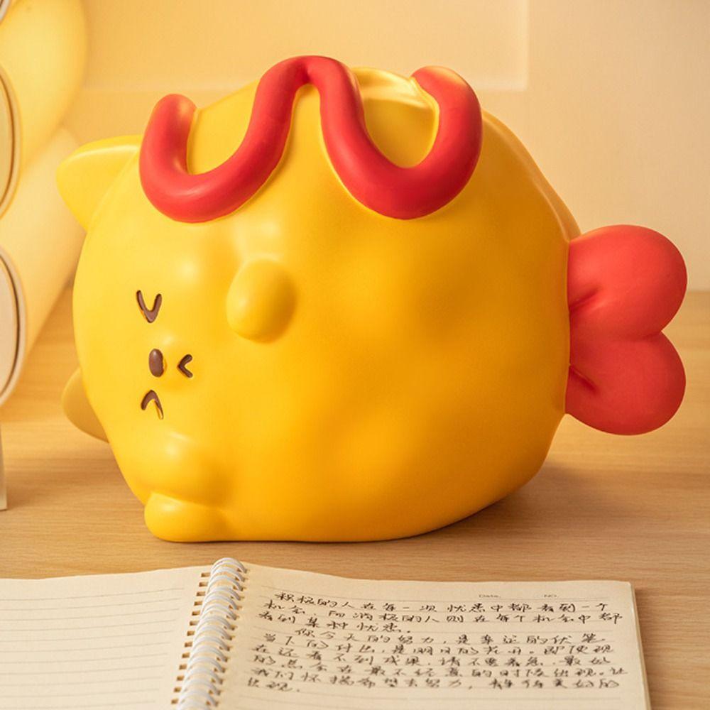 Vinyl Piggy Bank Large Capacity Saving Box Animal Figurines Money Boxes  Home Decoration