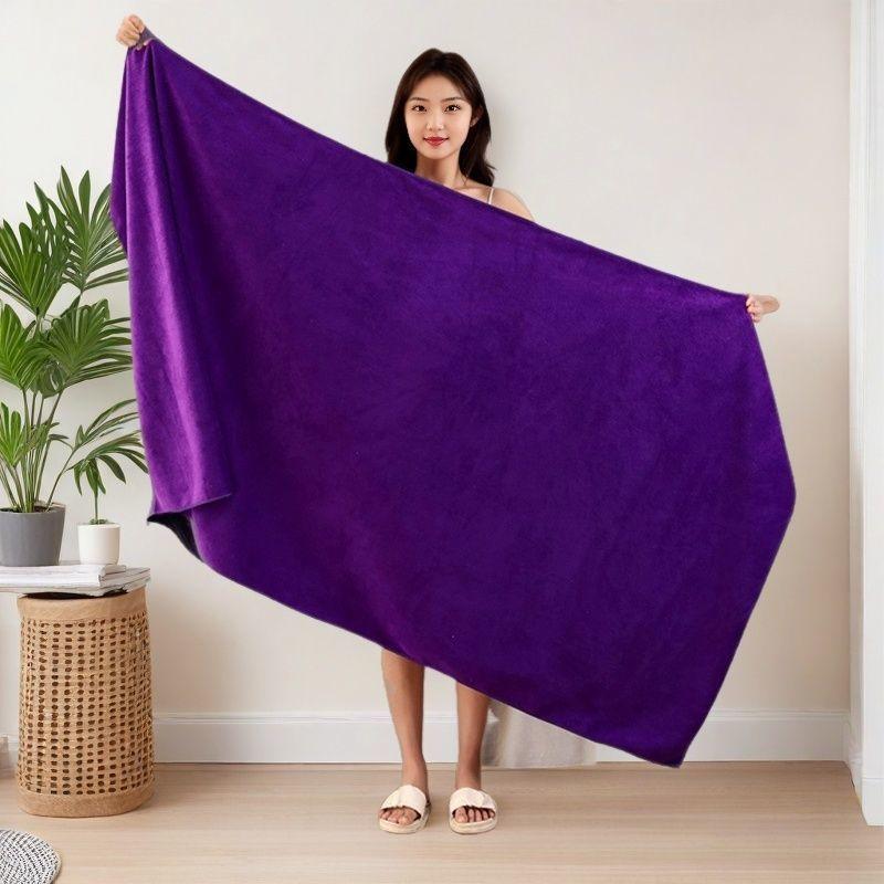 Ultra Fine Fiber Bath Towel With Fast Drying Absorbent For Spa And Hotel Use