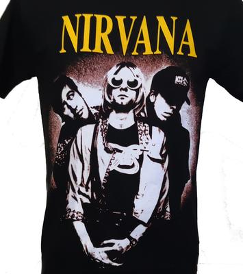 Nirvana Rock Band T-shirt Black Cotton Unisex All Sizes S To 5XL JJ4812