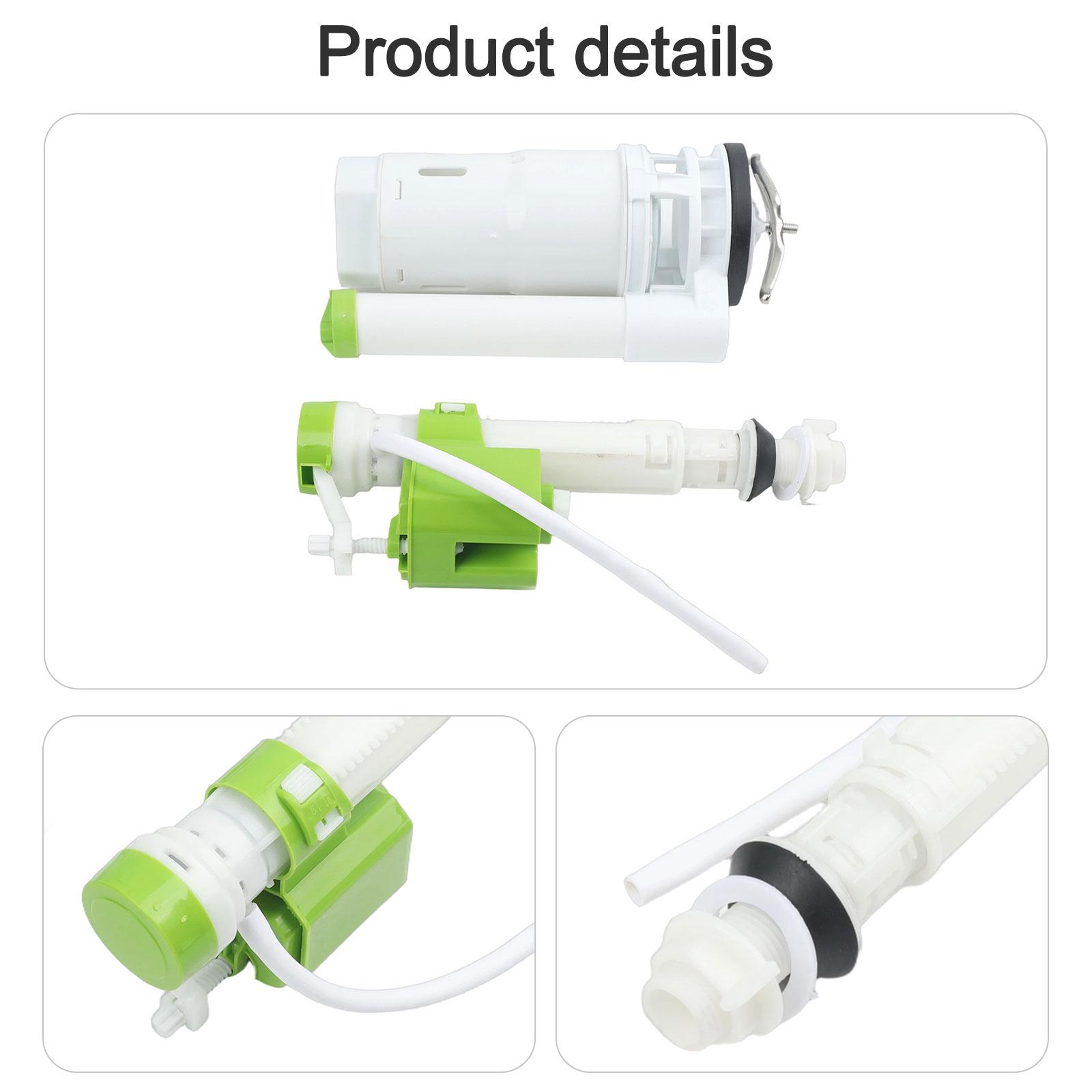 

Toilet Fill Valve and Flush Valve Replacement Kit with Adjustable Height for Efficient Water Flow and Leak Proof Design China Mainland