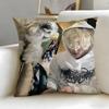 music work Nettspend We Not Like You Cushion Cover Soft  EasyWash Pillow Case  Versatile for Couch Bed Travel and Office