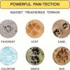 Moisturizing pet paw cream creates an invisible barrier to protect and treat dry and cracked paws - containing vitamin E and ingredients