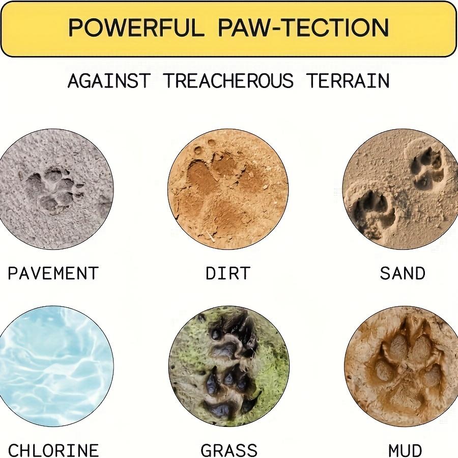 Moisturizing pet paw cream creates an invisible barrier to protect and treat dry and cracked paws - containing vitamin E and ingredients
