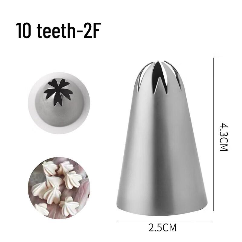 Stainless Steel Piping Nozzle Set for Baking