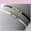 Chic Pearl Detailed Waist Chain For Women Modern Minimalist Stylish Dress Ensemble