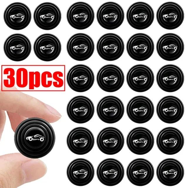 Tampon en silicone anti-collision pour portière de voiture, autocollant, fermeture de porte, insonorisé, silencieux, joint, accessoires automobiles