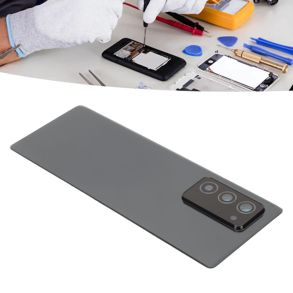Phone Back Glass Cover Replacement Back Glass with Camera Glass Lens Tape Parts for Fold 2 5G F916
