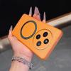Magnetic Semi‑Transparent Matte Phone Case for Xiaomi Redmi 14C 4G,POCO C75 Soft TPU Shockproof Cover