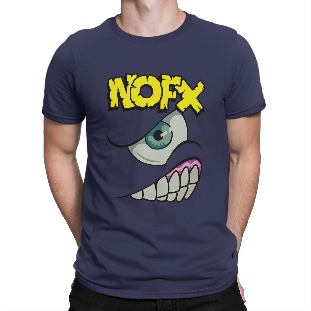 Mens TShirt NOFX 1994 Vintage Cotton Tee Shirt Short Sleeve Alternative PopRock Band of The 80s T Shirts O Neck Tops Graphic