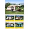 Outdoor Camping Tent Large Space Camping Equipment Portable Collapsible UV Protection Easy Set Up Tents Suitable for 4-6 People
