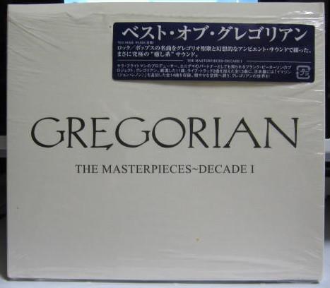 

CD GREGORIAN - The Masterpieces-Decade I TECI24328 Edel Records 2005 Japan Рок Б/у