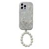 Small Fresh Application Infinix HOT60PRO Mobile Phone Case White Butterfly Flower MOTO G75 Transparent Glitter