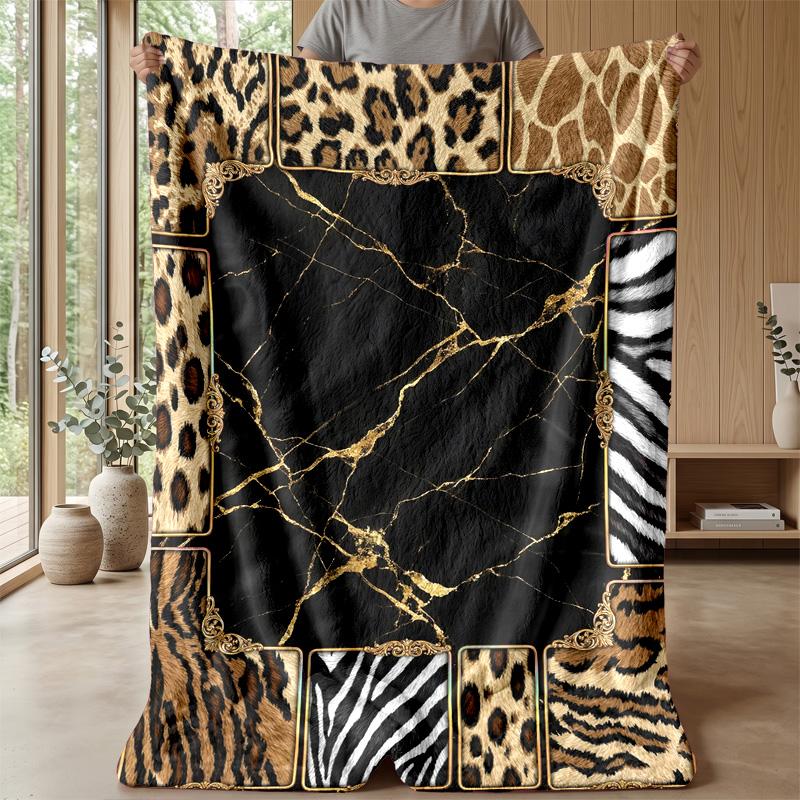 Tropical Floral Paradise 1 Theme Blanket Lightweight Warm Flannel Blanket Decorative Throw Blanket for Home Decoration
