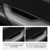 For BMW X3 F25 X4 F26 Made of Alcantara Car Interior Tuning Door Armrest Panel Storage Box Trim Frame Trim  Stickers Accessories
