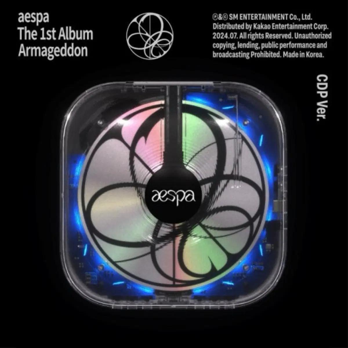 AESPA 1st Studio Album Armageddon CDP