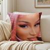 Singer CCardi B Cushion Cover Pillowcase Antidustmite living Room Sofa Decor Cushion Room