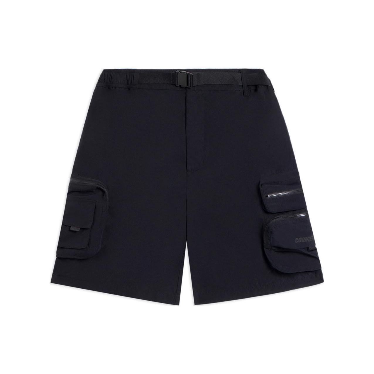 Li-Ning Counterflow Cargo Shorts Black Men s AKSSA35-1 S