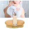 Body Brush, Exfoliating Body Skin Scrubber, Beech Wood Skin Brush with Massage Effect for Legs Foot, Skin Firming Removes Dead Skin, for Body, Back,