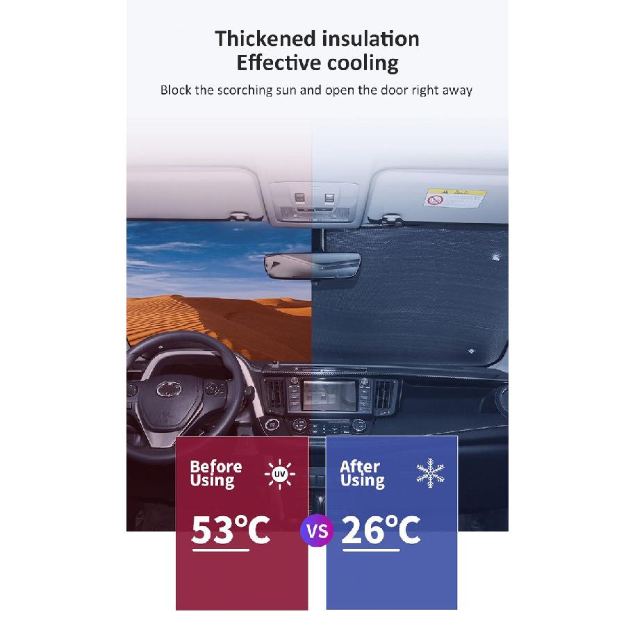 Full Coverage Sunshades For Volkswagen VW Golf 7 Mk7 2013 2014 2015 2016~2021 Car Sunscreen Privacy Blocks Anti-UV AccessoriesWindshield Sunshades 1