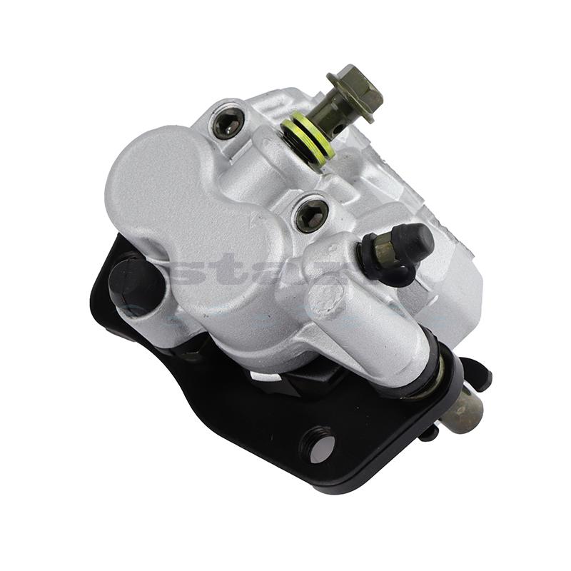 Motorcycle ATV Dirt Bike Scooter Left Right Brake Caliper Pads Assembly For Yamaha Rhino 660 450 YXR660 2004-2009