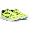 Saucony Kinvara 10 Minimalist Comfortable Non-Slip Low-Top Running Shoes Men sneaker Lemon-Yellow Teal S20467-37