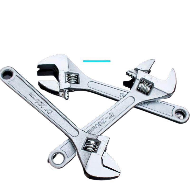 Universal Adjustable Wrench - Multifunctional with Large Opening (6-18 inches) High Hardness