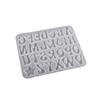 Silicone Mold Alphabet Letter Number Casting Soft Multi-Purpose Baking Mould
