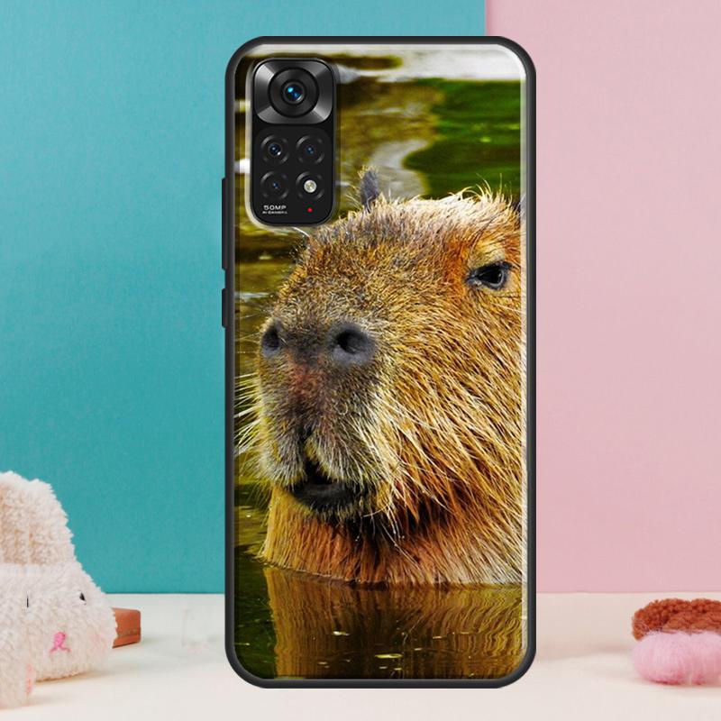 Capybara  Lovely Animal Case For Xiaomi Redmi Note 14 13 Pro 12 11 9 10 9S 10S 11S 12S Redmi 14C 13C 10C 12C Cover