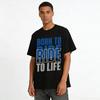 Born To RideT Pure cotton T-shirt