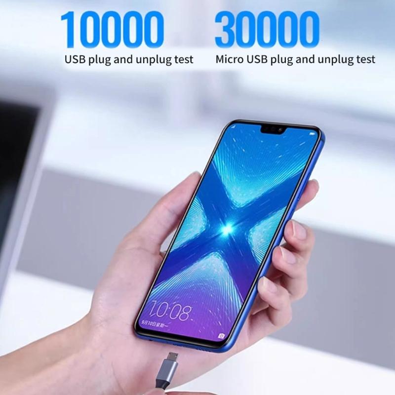 High Speed Type C to Micro USB Cable Reliable Data Transmission Suitable for Phones Tablets Fast Charging Data Transfer