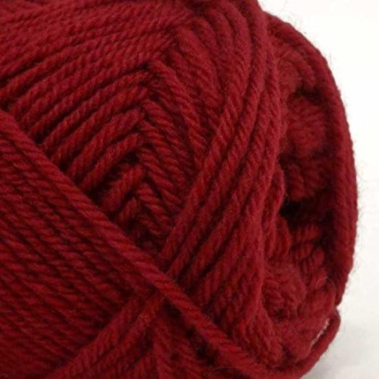 Hamanaka Amelie Medium 5 Set 2261 Yarn, Weight, Col. 6, Red, 40g, Approx. 110m, Balls,