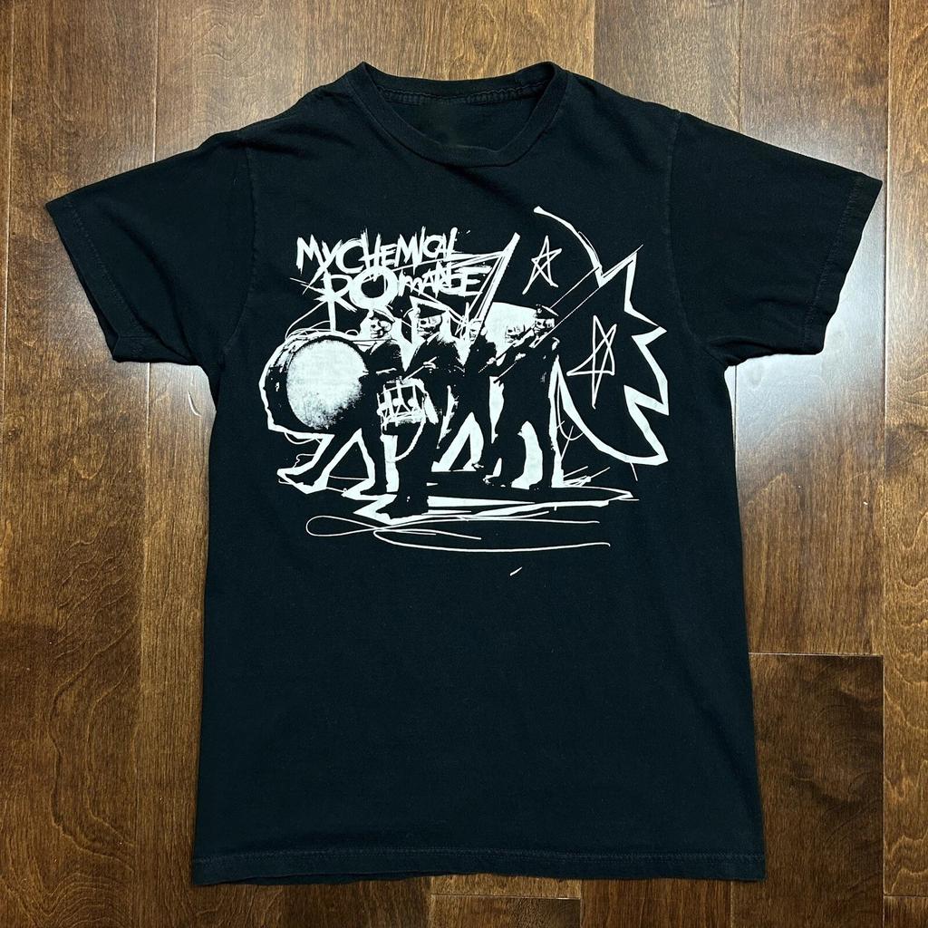 NEW My Chemical Romance The Black Parade Band Tour T-Shirt Size S-5XL Fanmade Unisex T-Shirt