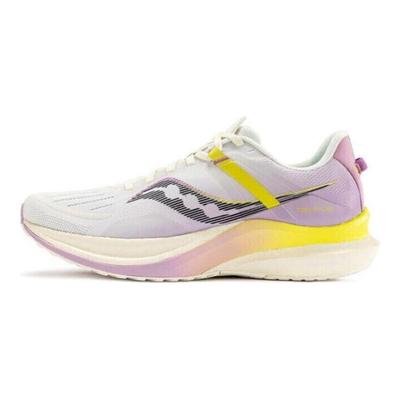 Tempus Ammortizzazione Confortevole Tessuto Assorbimento degli Urti Antiscivolo Resistente all'Usura Traspirante Leggero Rimbalzo Scarpe da Corsa Basse S20720-100