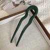 Hair Sticks Fork Hairpin Elegant Women Hair Clip Pins U Shape Girls Hairpins Hair Bun Maker Headwear Accessories