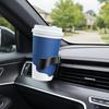 Adjustable Car Vent Cup Holder with Secure Sponge Grip Perfect for Water Bottles and Cans Easy Installation