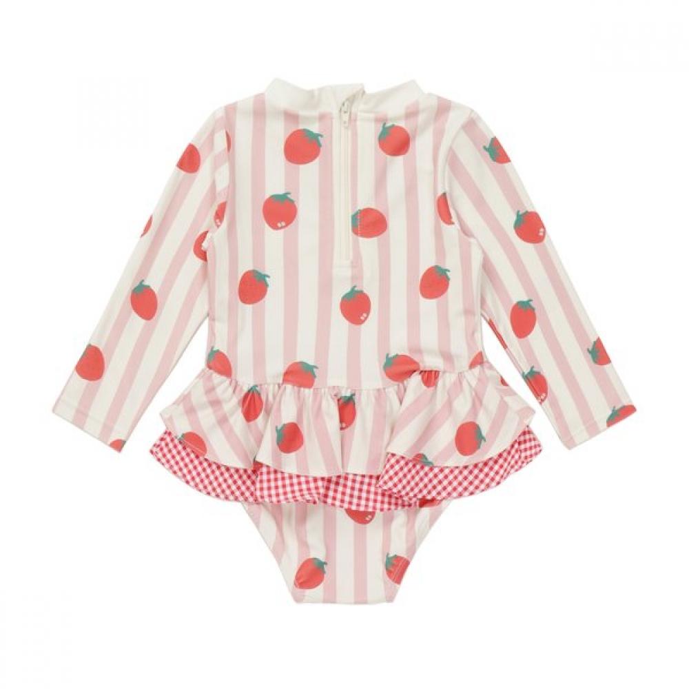 Bluedog Baby Strawberry All In One Swimsuit 46370 621 01