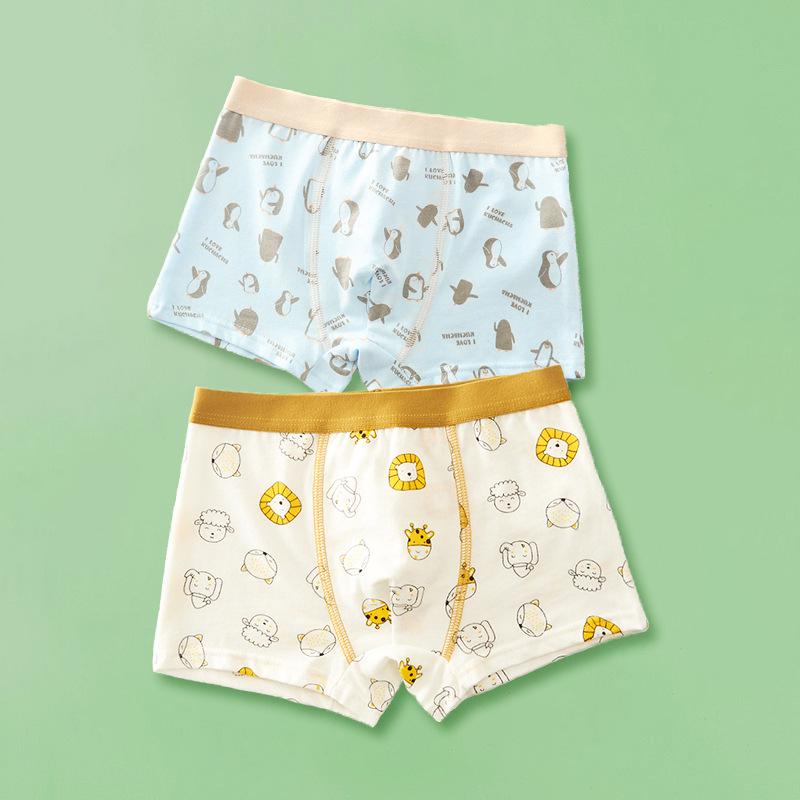 Kids' Cotton Boys' Boxer Briefs - Sizes for Small Kids To Teenagers