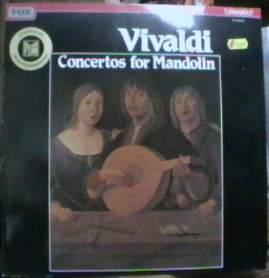 LP Deska ANTONIO VIVALDI - Koncerty pro mandolínu TV334153 VOX/Turnabout Nizozemsko Klasická Použitá