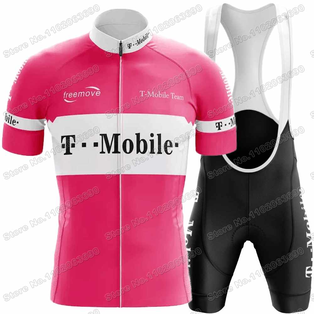Retro Team T Radtrikot Set Herren Vintage Radbekleidung Sommer Klassisch Rennrad T-Shirts Anzug Fahrrad Trägerhosen