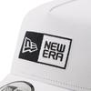 New Era Mesh Cap with Box Free Size 940AF TR Size 25J 9FORTYA-FrameTrucker Logo, White, BOXLOGO, White, Black,