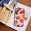 C-Cute-S-Strawberrys Black Shockproof Phone Case Snug Fit For Xiaomi 12,11,12S Ultra & Redmi Note 11,10T,9,9A,8Pro,8T,5G