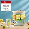 Glass Fermentation & Beverage Dispenser with Faucet