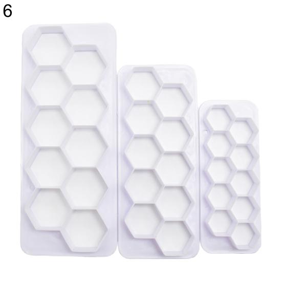 

3 шт./компл. форма для торта, термостойкая многоразовая, легко извлекаемая из формы геометрическая фигура, шоколадная форма 6