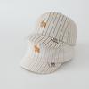 Personalized Striped Puppy Toddler Baseball Cap - Windproof Sun Protection for Spring & Fall