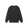 Li-Ning Logo Loose Sports Round Neck Pullover 'Black' Unisex AWDS234-1