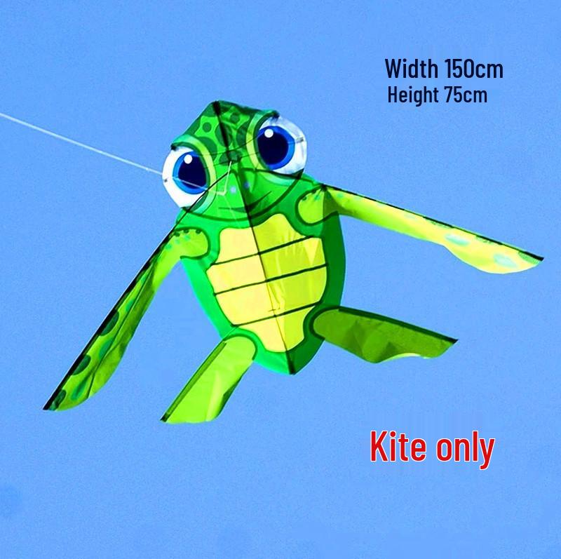 Weifang Small Sea Turtle Kite - Easy to Fly in Light Breeze