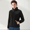 Womens Lightweight Short Down Jacket Fall Winter 2025 Hooded Warm Puffer Coat Size S-3XL