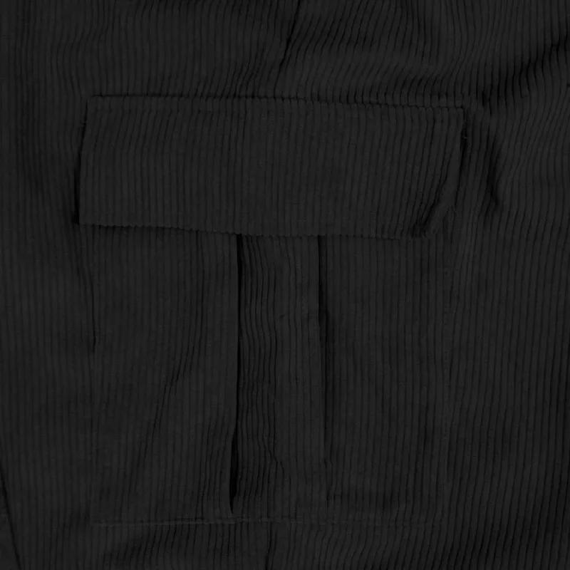 Spring and Autumn Corduroy Men's Retro American Loose Tooling Multi-pocket Straight Casual Trousers